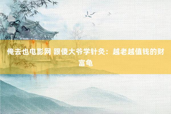俺去也电影网 跟傻大爷学针灸：越老越值钱的财富龟